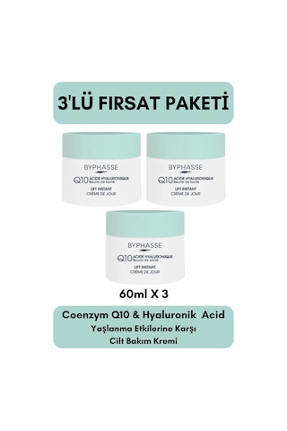 Byphasse Coenzym-q10 Gündüz Kremi 60 Ml X 3 Adet Fırsat Paketi