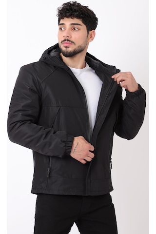 Sabit Kapüşon Cep Detay Kışlık Mont Bl 1760 50392 001