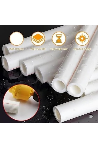 Mucit Home Plastik Boru Dıştan Diş Açma Aparat Seti 1", 3/4" Ve 1/2