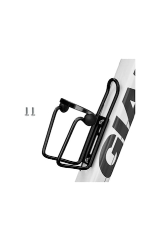 Powerax Aliminyum Bisiklet Suluk Tutucu Bisiklet Matara Kafesi Siyah