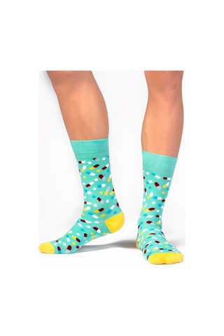 Ozzy Socks Pills Desenli Çorap Yeşil