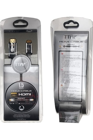 Mini Hdmı Kablo Ttaf 99027 24K Gold 1.5M Hdmı To Mini Hdmı Kablo