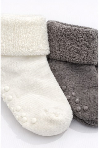 For My Baby Bebek Kaydırmaz Tabanlı Havlu Çorap Çok Renkli