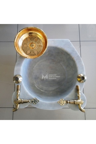 Mermer Kurna Konsept Set