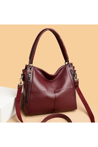 Kadınlar İçin Yeni Şık Çok Yönlü Çanta Büyük Kapasiteli Çapraz Askılı Sırt Çantası Anne Çantası Omuz Çantası Sarı Kahverengi Ana Resim Rengi Diğer