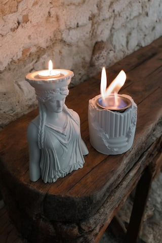 Dekoratif Karyadit Kızı Ve Ateş Çukuru Seti Hediyeli Beyaz