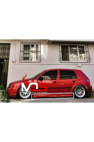Vw Golf Mk4 Custom Marşpiyel Tk Fiberglass Boyasız