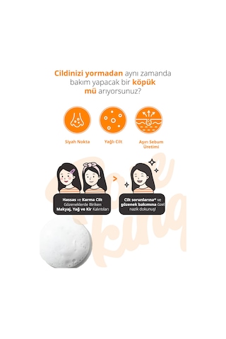 Gözenek Arındıran&siyah Nokta Karşıtı Temizleme Köpüğü A'pıeu Pore King Minji Trouble Cleansing Foam