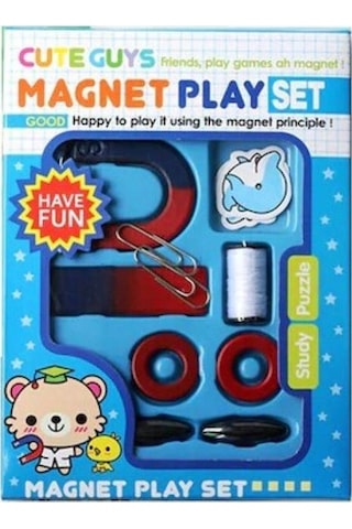 Manyetik Mıknatıs Deney Seti Mıknatıs Seti