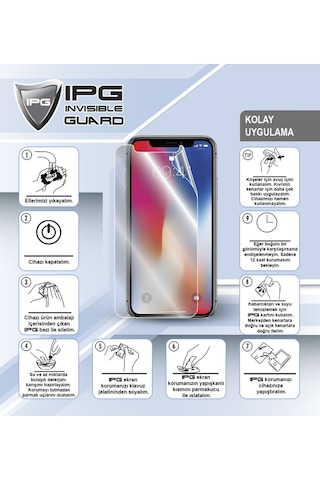 Ipg Samsung Galaxy Uyumlu Z Flip 5 Hydrogel Ekran Koruyucu Ön Ve İç