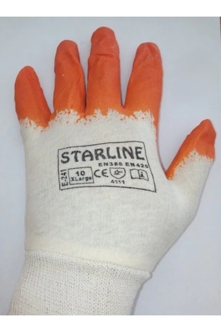 Starlıne E-241 Nitril Eldiven Yarım Kaplı No:10 XL 12 Adet