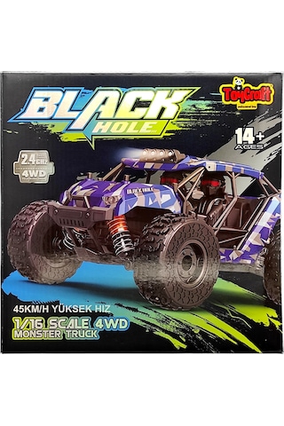 Toycraft Black Hole 45 Km/h 1:16 Elektrikli Servo Motor Spor Arazi Araç Hs18322-hs18324