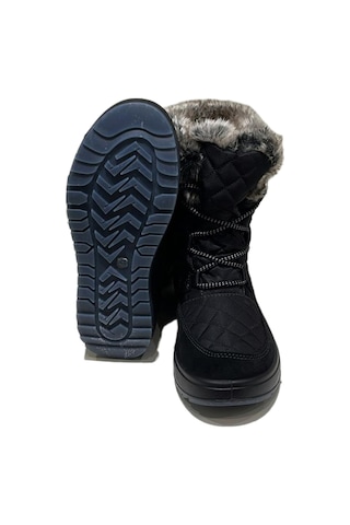 Bot Kadın Diğer 6305r 41j Jacalu Textile Upper And Leather-pu Sole Black Siyah