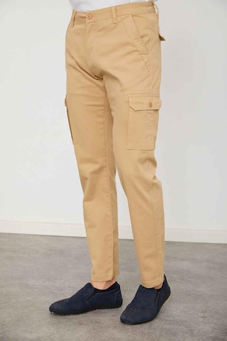 Cazador 0012 Erkek Kargo Pantolon Bej 001