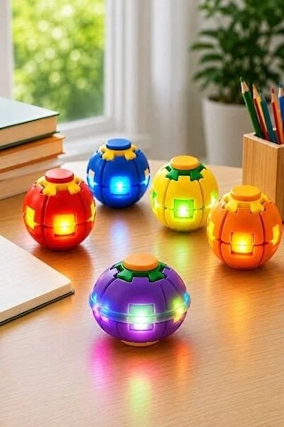 Bezos 0036 Spın Top- Işıklı Bezos1