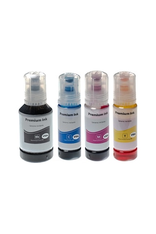 Epson Ecotank 101 Uyumlu Mürekkep Set / Its L4150 / L4160 / L6160