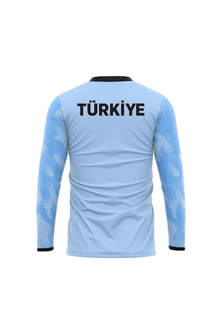 Hummel Elegance Milli Takım Kaleci Forma Takımı Buz Mavi