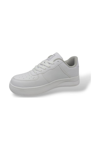 Jump 21516 Kadın Beyaz Memory Taban Sneaker Günlük Spor Ayakkabı Beyaz