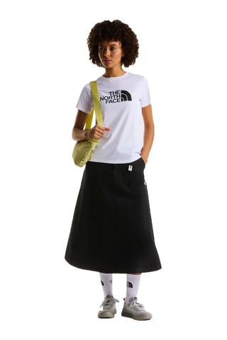 The North Face W Evolution Half Dome Slim Ss Kadın T-shirt Beyaz