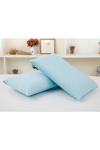 Homyl Nefes Alabilir Akar Önleyici Yastık Koruyucu Kılıf Mavi