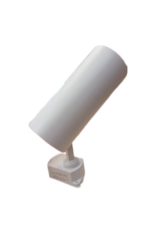 Lampist 30W Ledli Boru Tip Alüminyum Beyaz Kasa Ray Spot Beya...