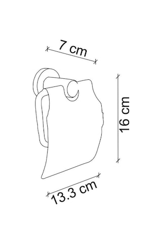 Fj-20103 Krom Tuvalet Kağıtlığı Krom