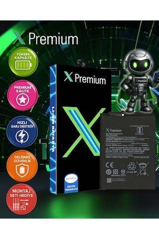 Xiaomi Redmi Note 9 Pro Bn52 Batarya Pil Süper Yüksek Kalite 5020 Mah Xpremium