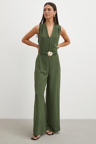 Uterpe Beli Kemerli Palazzo Paça Tulum Yeşil