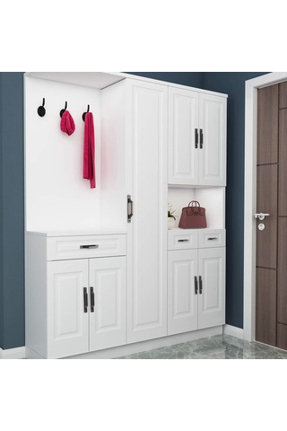 Ahşap Bahçe Kapıları İçin 2'li Paket D Şeklinde Kapı Kolları Siyah 200 Mm