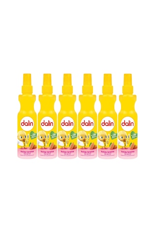Dalin Kolay Saç Tarama Spreyi 200ML Badem Özlü (6 Lı Set)