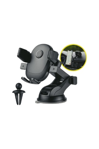 Ferro 360 Dönebilir 2 İn 1 Araç İçi Telefon Tutucu H-xp331