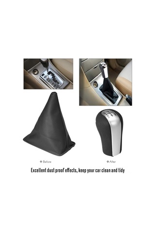 Samdoo Toyota Corolla 1998-2009 İçin 5 Vitesli Manuel Vites Kolu - Konforlu Ve Toz Geçirmez Siyah