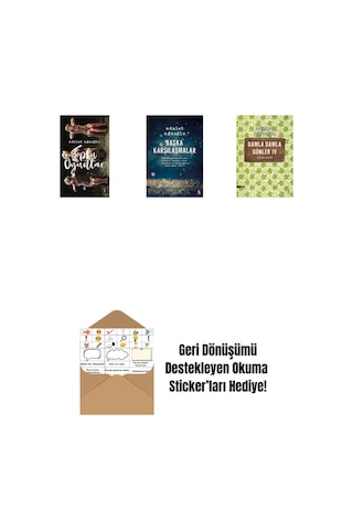 Toplu Oyunlar Ciltli + Başka Karşılaşmalar + Damla Damla Günler 4 + Okuma Sticker'ları