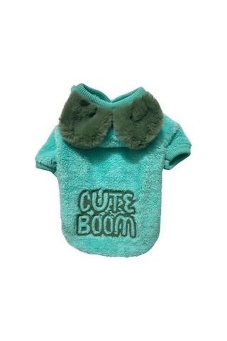 Gedyco Cute Boom Premium Peluş Büyük Irk Köpek Sweatshirtü 21-50 Kg Arası Köpeklere Uygundur -16632