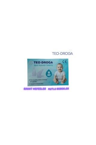 Teo-droga Nazal Aspiratör Yedeck Ucu Ultra Yumuşak Silikon Dokunuş