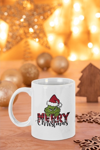 Grinch Merry Christmas Kupa Bardak