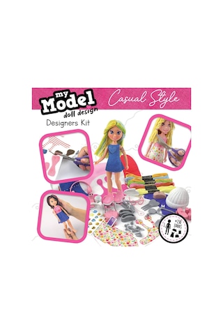 My Model Günlük Stil Kız Çocuk Bebek Tasarım Seti 1 Adet