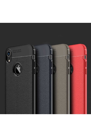 Apple Uyumlu iPhone Xr 6.1 Kılıf Zore Niss Silikon Kapak Siyah