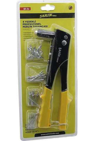 Perçin Tabanca Makine Seti 4 Boy Uç 2.4- 3.2 - 4 - 4.8 + 4 Boy Kalınlık X 10pcs 40pcs İğne 5570