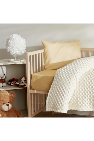 Karaca Home Bebek Lily Ekru Tomurcuk Battaniye 90 x 110 CM