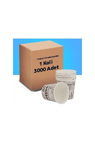 7 Oz Karton Bardak 3000 Adet Diğer