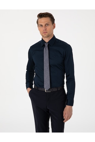 Pierre Cardin Erkek Lacivert Gömlek Basic 50305127-vr033 Lacivert