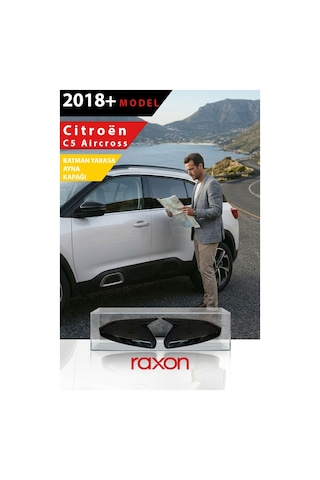 Citroën C5 Aircross 2018+ Batman & Yarasa Ayna Kapağı Parlak Piano Black Sport