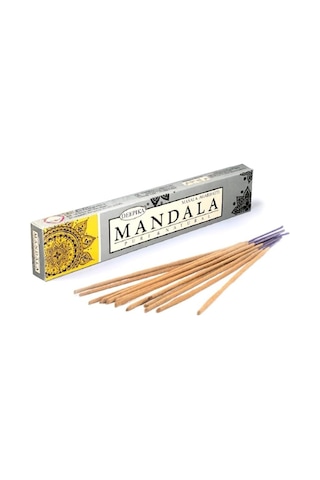 Deepika Masala Agarbatti Pure & Natural Incense Tütsü Çubukları Mandala Acı Kahverengi