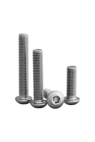 Bombe Başlı İmbus Civata Dın 7380 M5x20 Mm 20 Adet
