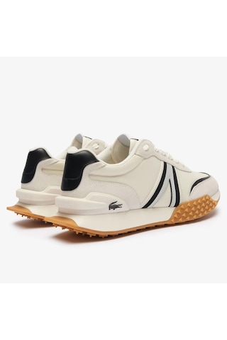 Lacoste L-spin Deluxe Leather Mens Sneaker Hakiki Deri Erkek Günlük Spor Ayakkabı Krem