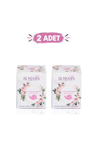 Rosemix - 508 - - Salyangoz Özlü Krem 50 Ml - 2 Adetlik - Shophnrl - Set Ürün