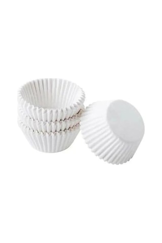 Trend Hediye Sepeti Takribi 200 Adet Mini Boy Beyaz Truff Çikolata Kağıdı, Muffin Kek Kalıbı, Lokum Sku: Smg8690010556455 Açık Gri