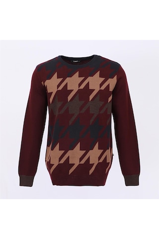 Dio Rise Erkek Uzun Kol İnce Sweatshirt - 180980 - Koyu Bordo Koyu Bordo