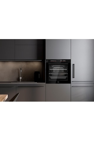 Tommatech TAF6001BS 80 LT Ankastre Elektrikli Fırın Siyah